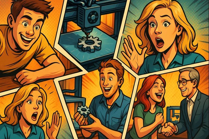 Historien om 3D print