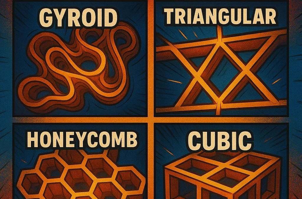 Infill og styrke: sådan vælger du den rette udfyldning til dit 3D print