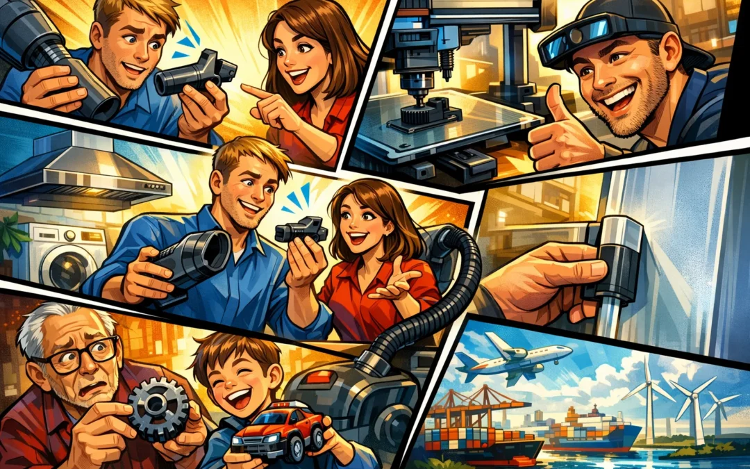 Reparation af hverdagsgenstande: Giv dine ting nyt liv med 3D print