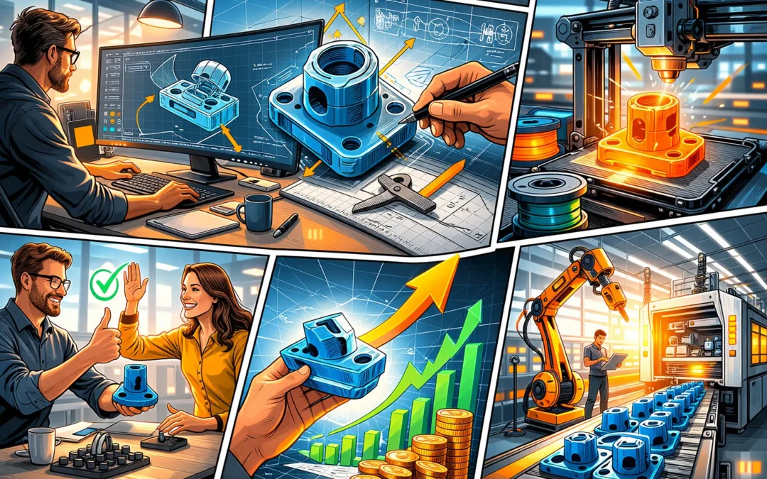 Fra idé til virkelighed – hvordan 3D modellering påvirker din 3D print pris