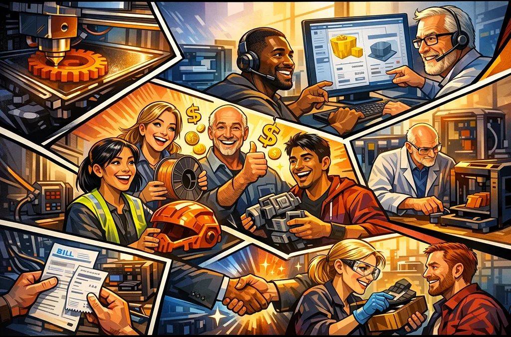 Den ultimative guide til 3D print pris for iværksættere