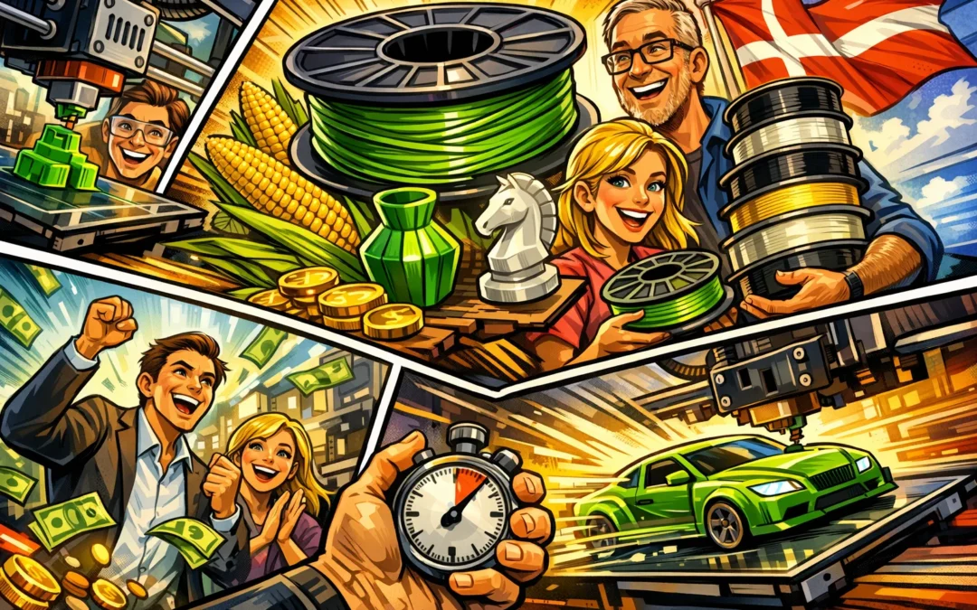 Hvorfor PLA er det mest økonomiske valg til din 3D print pris